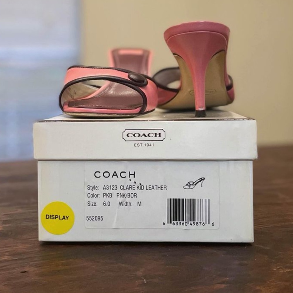 Coach kitten heels